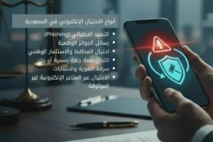 أنواع الاحتيال الإلكتروني في السعودية