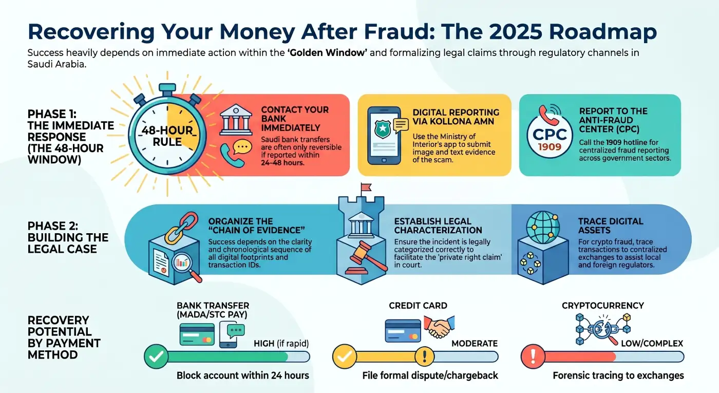 Fraud Money Recovery Roadmap