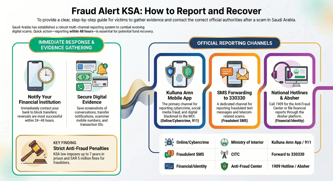 Saudi Arabia Fraud Reporting Guide
