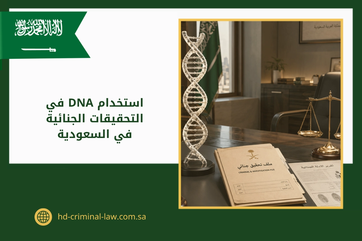 استخدام DNA في التحقيقات الجنائية في السعودية