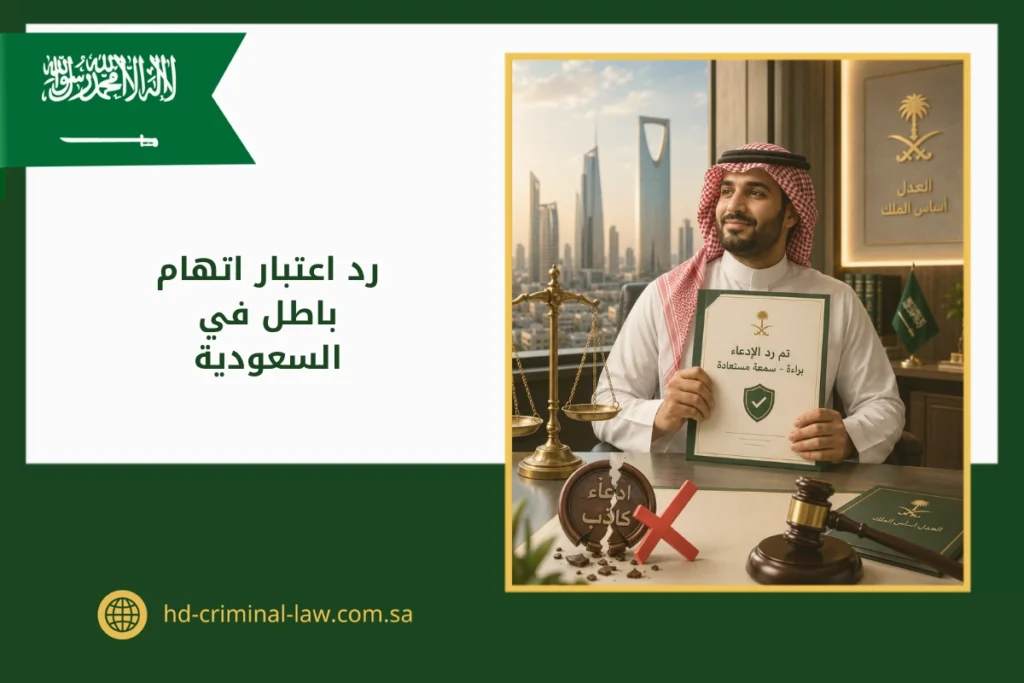 رد اعتبار اتهام باطل